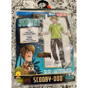 NEW Rubies SHAGGY Scooby Doo Halloween Costume Boys Small 4-6 COMPLETE S Green